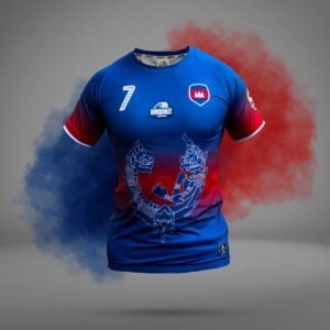 Maillot Cambodge KB Nation Cup 2022 personnalisable
