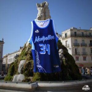 Maillot Montpellier Fontaine personnalisable