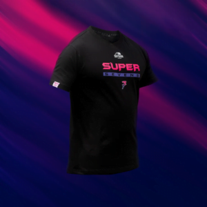 Maillot T-SHIRT NOIR LNR – In Extenso SUPERSEVENS personnalisable