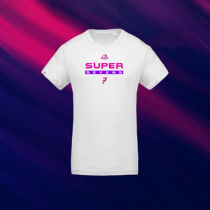 Maillot T-SHIRT BLANC LNR – In Extenso SUPERSEVENS personnalisable