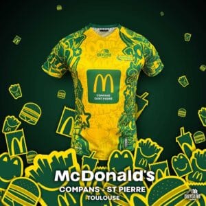 Maillot MCDO COMPANS – DOPAMYN personnalisable
