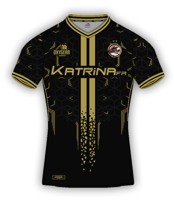 MAILLOT DE FOOT - E-SPORT - KFR 100% SUBLIMÉ