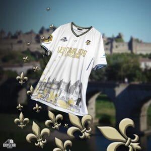 Maillot LES CAVALIERS – IUT DE CARCASSONNE – GENOFIT® personnalisable