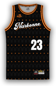 Maillot [CLUB] NARBONNE 2024 – DESIGN 1 – OXYGEARPURE® personnalisable