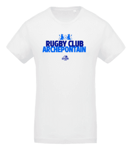 Maillot [CLUB] RC ARCHÉPONTAIN – TSHIRT WHITE personnalisable