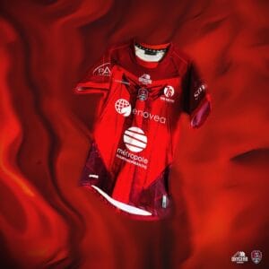 Maillot VALKYRIES ROUGE – GENOME® personnalisable